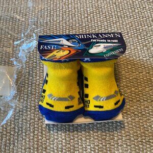 NWT Shinkansen (Bullet Train) Baby Socks
